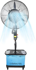 DFGHNBVC Standventilatoren, 31,9 Zoll, 81 Cm, Weiß, Hochleistungs-Standventilator Mit Oszillationsfunktion