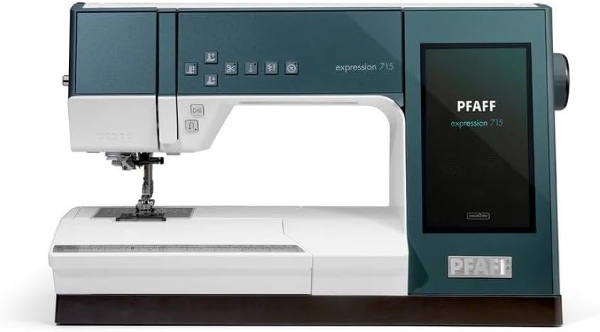 PFAFF Tablet, Schwarz, Expression 715 Nähmaschine