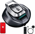 Pooleco Poolroboter, 80 m, Grau, 10s (2026 Upgrade), Akku mit 3 Motoren, 90Min für Pools bis ², Fernbedienung und App-Steuerung