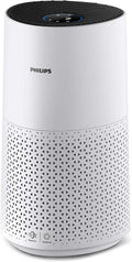 PHILIPS Dunstabzugshaube, 78 m, Weiß, Luftreiniger Smart 1000i Serie - Reinigt Räume zu ² -, 97% der Pollen, Allergien