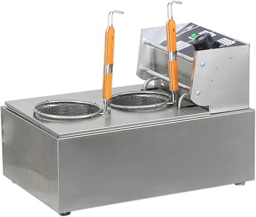 GYKOZY Pastatöpfe, Silber, Gewerblicher Pastatopf aus Edelstahl, elektrischer Pastakocher, gewerbliche Nudelmaschine aus Edelstahl