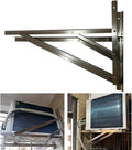 Rygcrud Split-Klimaanlage, Breite x Höhe, 83x60 cm, 500 kg, 2.3 mm, 304 rostfreier Stahl, Silber