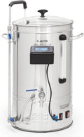 Klarstein Heimbrau-Sets, 2500 W, 35 L, Silber, Bierbrauset zum Selber Brauen, Edelstahl-Bierbrauset, Bierbrauanlage