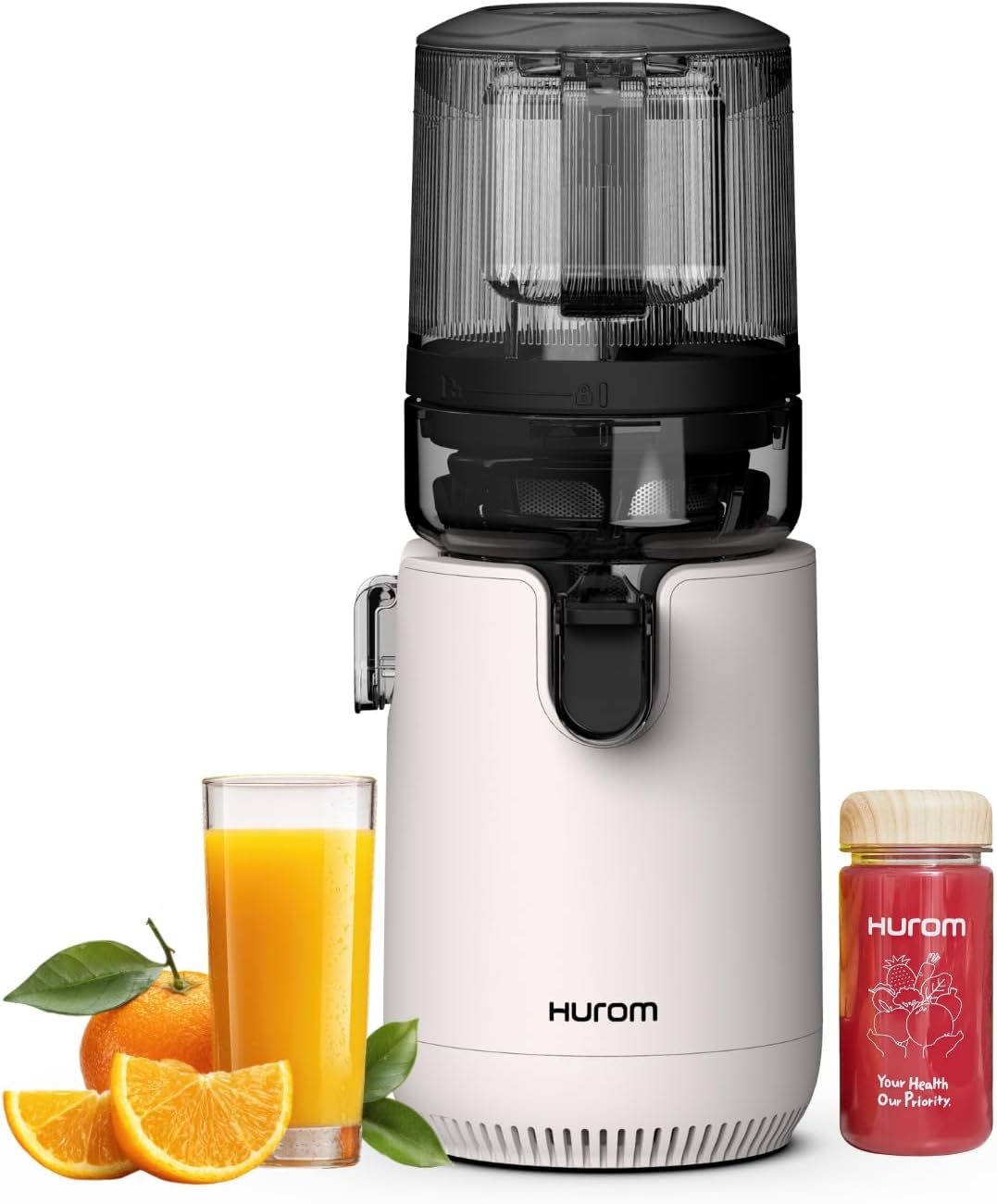 Hurom Mastizier-Entsafter mit einer Schnecke, Schwarz, E50ST Neuer Slow Juicer