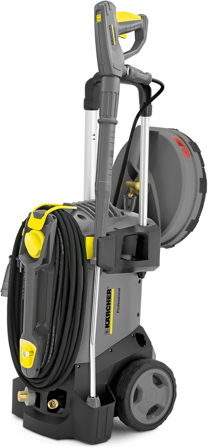 KÄRCHER Hochdruckreiniger, 200 bar, 27,8 kg, 500 l, 10 m, Schwarz, Professional Kaltwasser- HD 5/15 C Plus + FR Classic