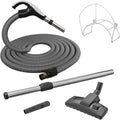 Bvc Staubsauger, 12,0m, Schwarz, Zentral Swifel Arbeitszubehör-Set 5-Teilig