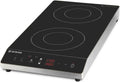 GastroHero Kochfeld, 3500 W, Schwarz, Doppel Induktions, IKE2V35