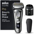 Braun Elektrorasierer, Braun, Series 9 Pro Premium mit 4+1 Scherkopf, Rasierer Herren Elektrisch, ProLift Trimmer