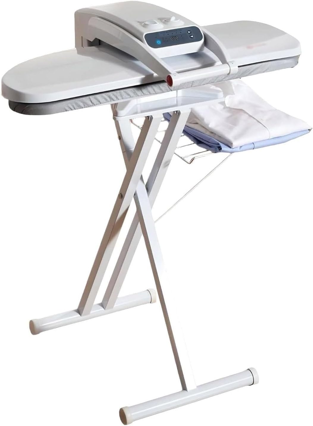 AETEREOS Bügelpressen, 1800 W, Grau, Dampfbügelpresse, Professionelles Bügelgerät für den gewerblichen Einsatz