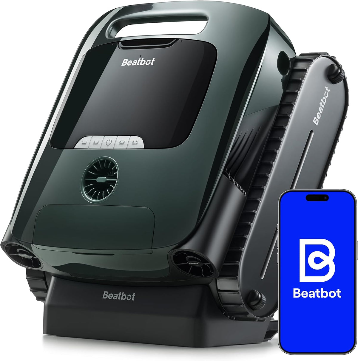 Beatbot Poolroboter, Schwarz, AquaSense 2 Pro, Boden, Wand, Oberflächen, klärt Wasser