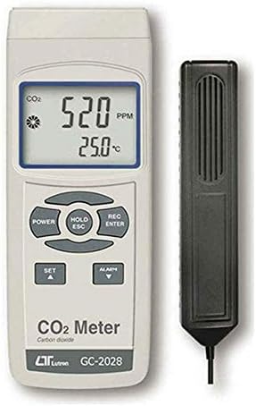 OCS.tec CO-Melder, Schwarz, Kohlendioxid Messgerät CO2 Detektor Kohlenmonoxid Abgas CO6