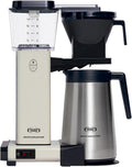 Moccamaster Kaffeemaschine, 1.25 L, Weiß, KBGT, Filter, Thermoskanne