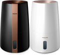 PHILIPS Luftbefeuchter für ein Zimmer, 45 m, Schwarz, Luftbefeuchter 3000 Serie HU3918/10, & Series 3000 Luftbefeuchter für Räume bis ²