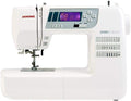 Janome Nähmaschinen, Grau, Nähmaschine 230 DC Computer, Computer-Nähmaschine mit 30 Stichen, Start/Stopp-Taste
