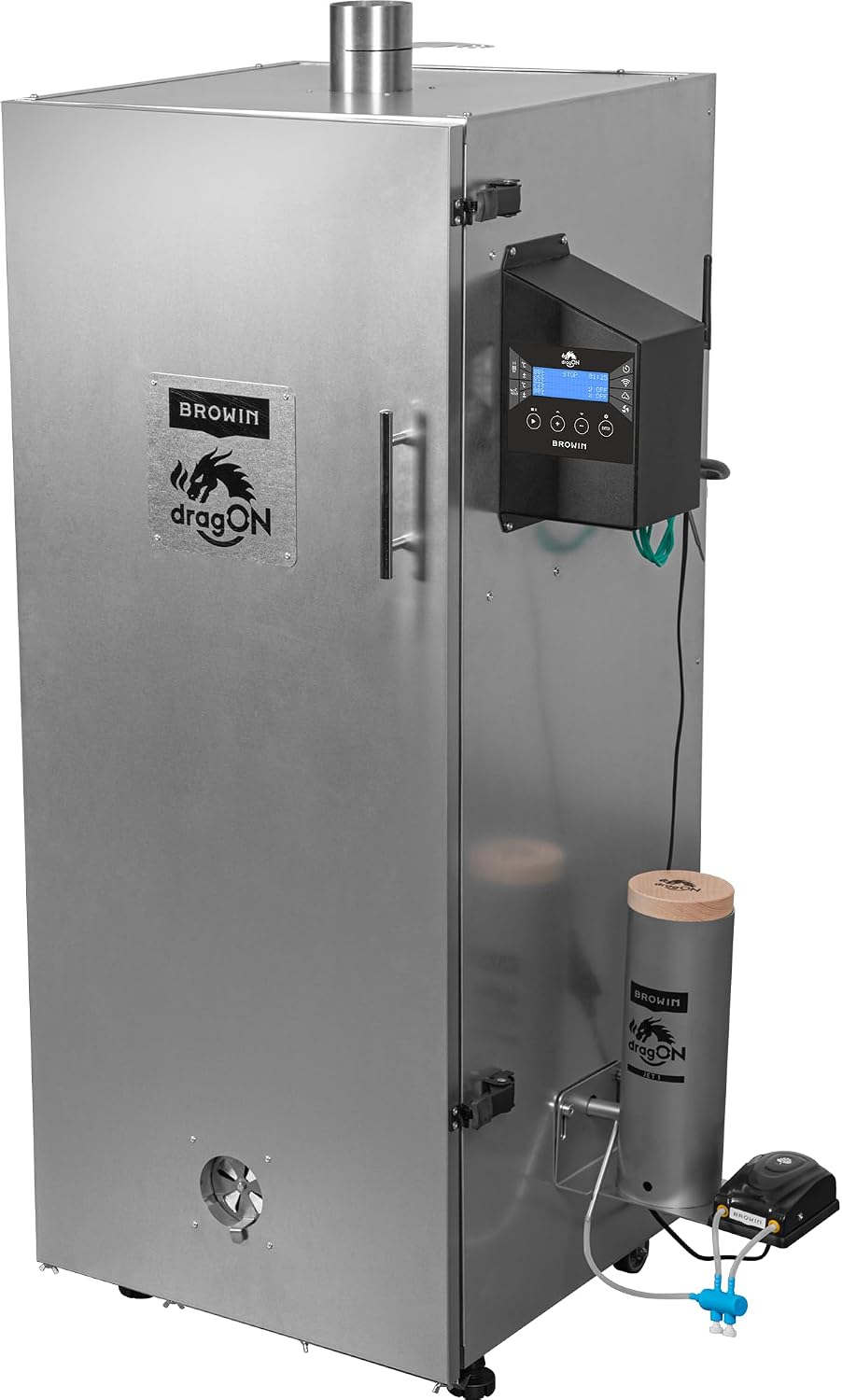 Browin Powerstation, Grau, dragON Räucherschrank IQ