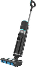Cecotec Waschsauger, 200 W, Schwarz, Elektrischer Wischmopp mit Selbstreinigungsbasis FreeGo, Schrubben und Staubsaugen