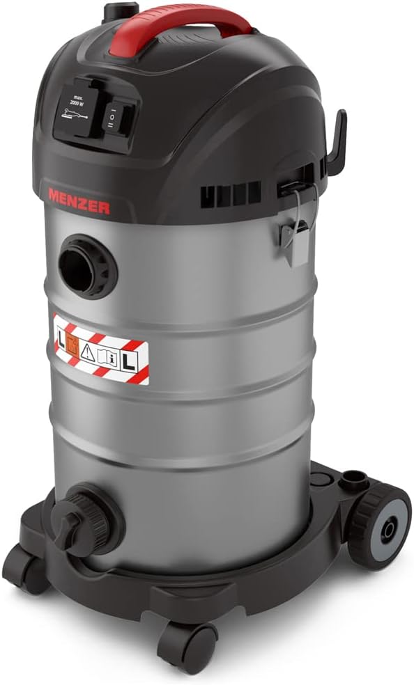 MENZER Nass-Trockensauger, Schwarz, Sicherheitssauger VCL 330
