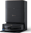 ECOVACS Saugroboter, Schwarz, X9 PRO Omni mit Wischfunktion 16.600 Pa, OZMO Roller