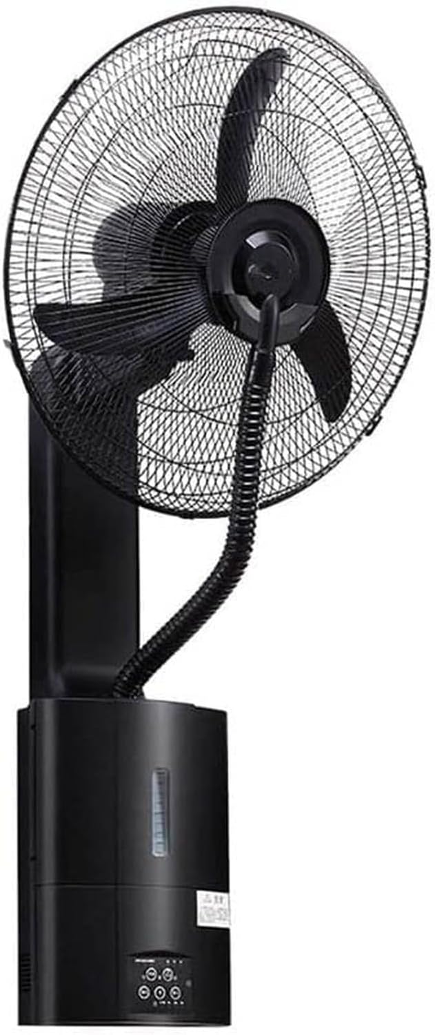 KGAIXN Turmventilator, Weiß, Wandmontierter Zerstäuber-Ventilator, Hochleistungs-Wasserkühlung für Industrie und Werkstatt