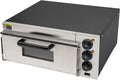 Mqwdxzfes Pizzaofen, 20 L/5.28gal, 2000 W, Eisen, Bakelit, gehärtetes Glas, Gummi, 201 Edelstahl, Silber