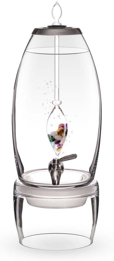 VitaJuwel Kühler & Wasserspender, Schwarz, Grande 5 Elements