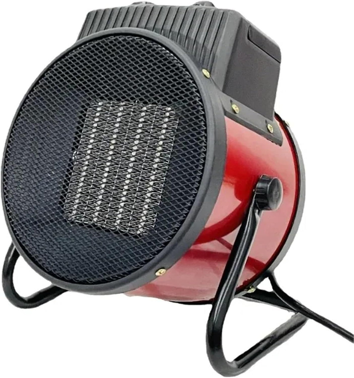 HTDRE Elektroheizkörper, 3500 W, 2500 W, 1500 W, 3000 W, Grau, Tischheizgerät, tragbarer elektrischer Industrieheizlüfter mit natürlicher