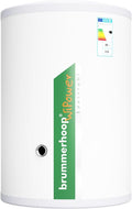 Brummerhoop Warmwasserspeicher, Silber, WiPower 120 pv Edelstahl-, mit Anschlussmöglichkeit für einen elektrischen