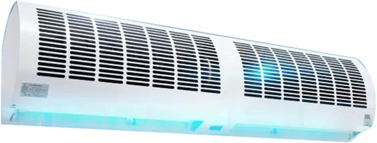 QUSYZD Standventilatoren, Schwarz, Gewerbliche Luftschleier, ultradünne Luftschleier, Wandluftschleier für den Heimgebrauch