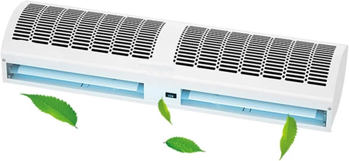 QUSYZD Standventilatoren, 90 cm, 180CM, Schwarz, Luftschleiermaschine, geräuscharmer Luftschleier für gewerbliche Zwecke