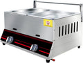 Professionelle Heißluftfritteuse, 12 L, 6 L, Silber, Gasfritteuse, / Gasfritteuse Tank Edelstahl Hähnchenchips Friteuse