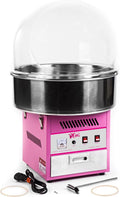 Royal Catering Zuckerwattemaschinen, 1.200 W, 52 cm, Rosa, RCZK-1200E Zuckerwattemaschine Cotton Candy Machine