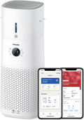 PHILIPS Dunstabzugshaube, 131 m, Weiß, Luftreiniger & Befeuchter 3000 Serie, für Räume bis ²