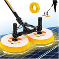 DECAKE Labor-Reinigungsartikel, 3,5 m, 5,5 m, 7,5 m, 3.5M, Schwarz, Solarpanel-Reinigungsset, Elektrische Solarpanel-Reinigungsbürste