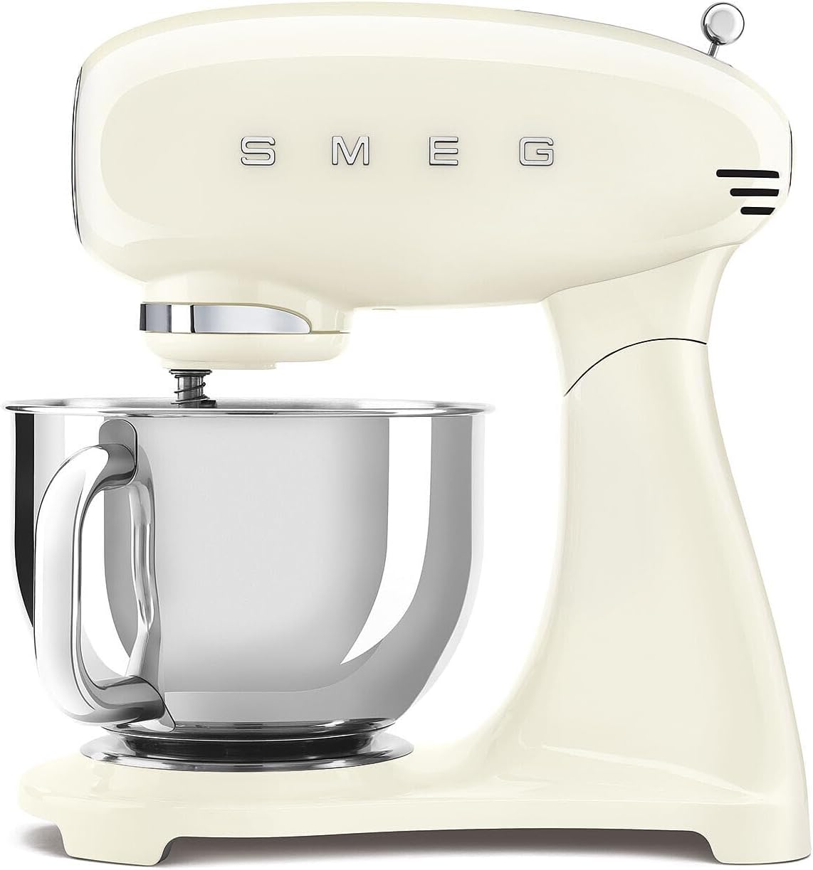 Smeg Knet- & Rührmaschinen, Schwarz, SMF05CREU 50s Style Küchenmaschine