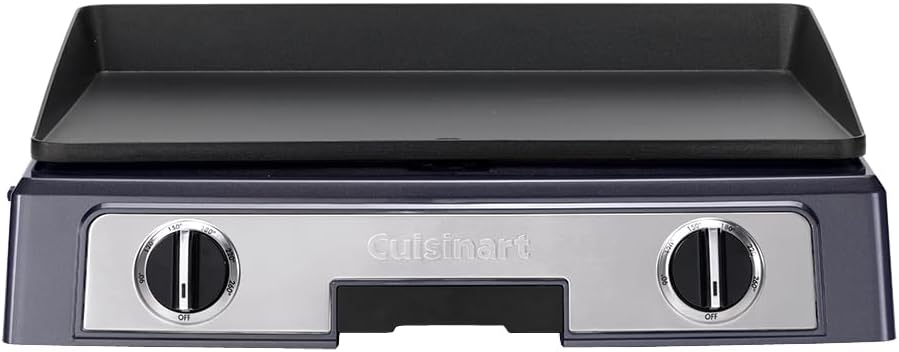 Cuisinart Elektrische Tischgrills, Schwarz, Hot Plate Entertaining Grill & Griddle