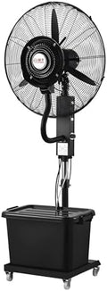 asdchZen Standventilatoren, 26 Zoll, 650 Mm, 66 Cm, Weiß, Gewerblicher Standventilator Mit Sprühfunktion, Hochleistungs-Standventilator