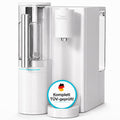 Grünthaal Wasseraufbereiter, Grau, Umkehrosmoseanlage Auftisch filtert 10-fach und, Osmose Wasserfilter · ohne Installation · UV-Hygiene ·
