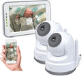 ELRO Monitor, 12.7 cm, Schwarz, BC3000-2 Babyphone Royale-Babyfon-mit Touchscreen HD-und, 1 Stück (1er Pack)