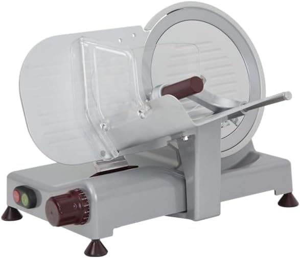 RGV Allesschneider, 530 mm, 480 mm, 345 mm, 140 W, Grau, Luxury Italia 25 GL Elektrisches Schneidegerät, Aluminium