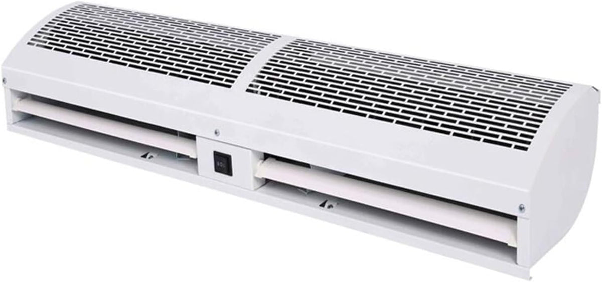 QUSYZD Standventilatoren, Schwarz, Gewerbliche Luftschleier, Luftschleiermaschinen, Türluftschleiermaschinen, Deckenluftschleier mit Knopfdruck