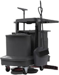 ZZlei2yu-12 Waschmaschine, Schwarz, Einkaufszentren, Werkstätten, elektrische Bodenschrubber Handkehrmaschine