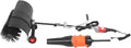 panfudongk Schneefräse, 1600 W, 1600 W, Nylon, Aluminium, Schwarz, Laubsauger Kehrmaschine, 2-in-1 Handkehrmaschine und Gebläse