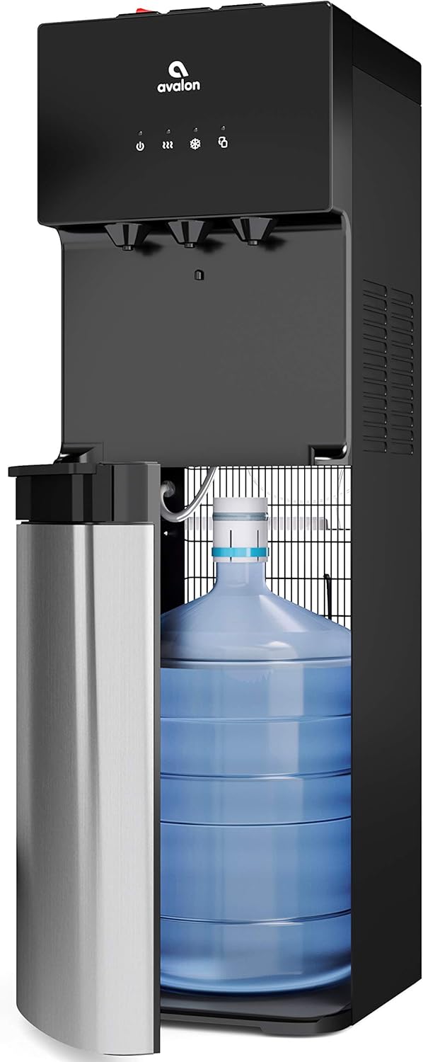 Avalon Kücheninstallation, Silber, Wasserkühler mit BioGuard, 3 Temperatureinstellungen, heißes, kaltes und Raumwasser