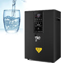 HCZKIUJY Gekühlte Getränkespender, 80 Liter, Schwarz, Sofort-Heißwasserspender, 3000-W-Automatik-Wassererhitzer mit LED-Bedienfeld