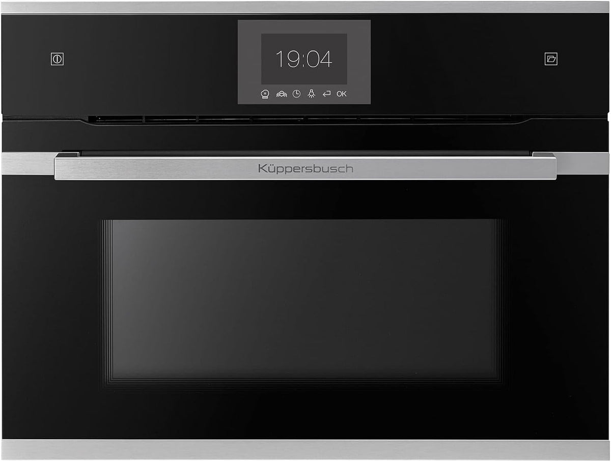 Küppersbusch Backofen, Schwarz/Silber, CBD6550.0S1 K-Series. 5 Dampf Schwarz/Edelstahl