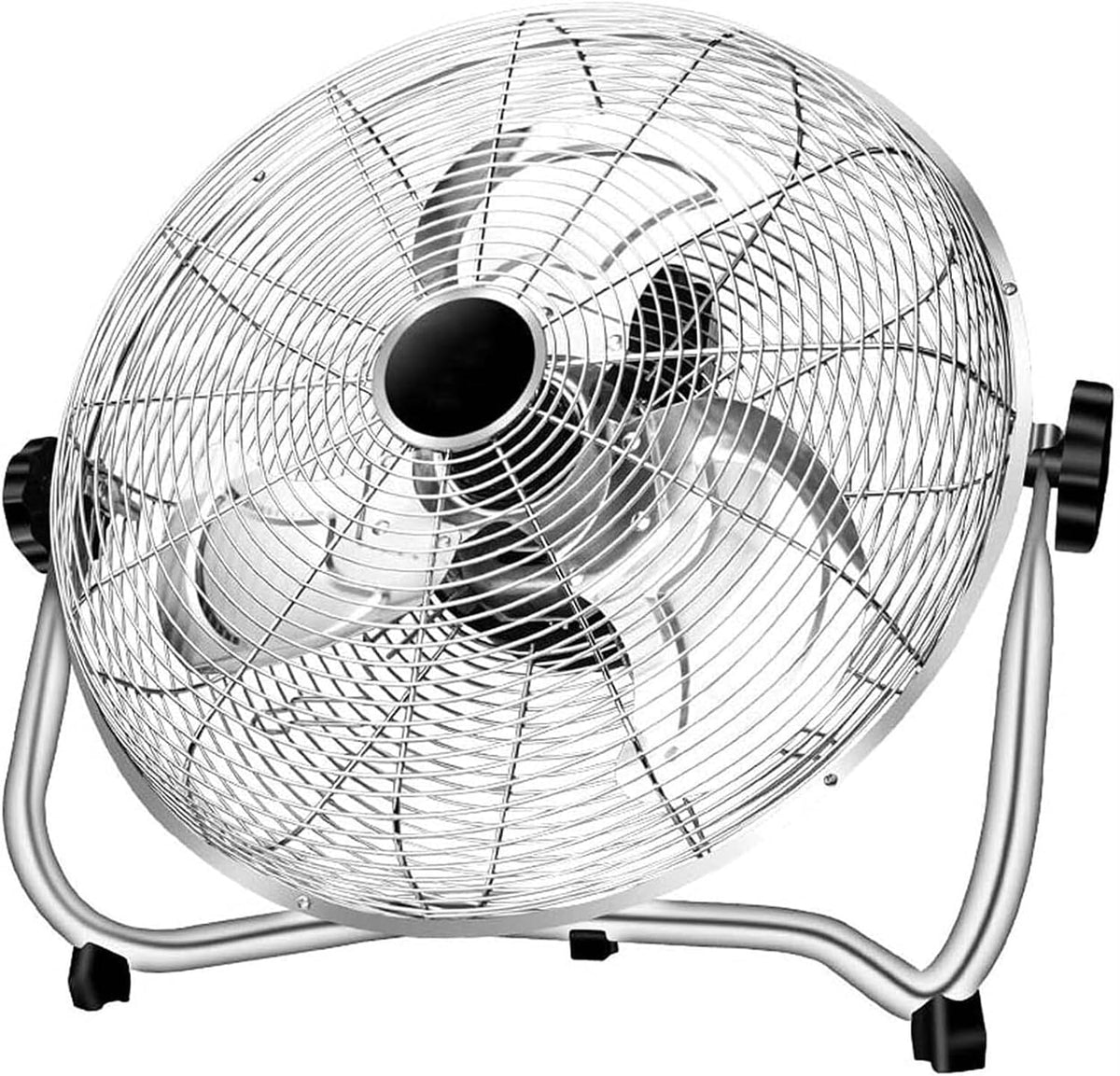WOTZOV Ventilatoren, Weiß, Verstellbarer Standventilator, Wandventilator, Hochleistungs-Kaltluftumwälzer, Gewerbe