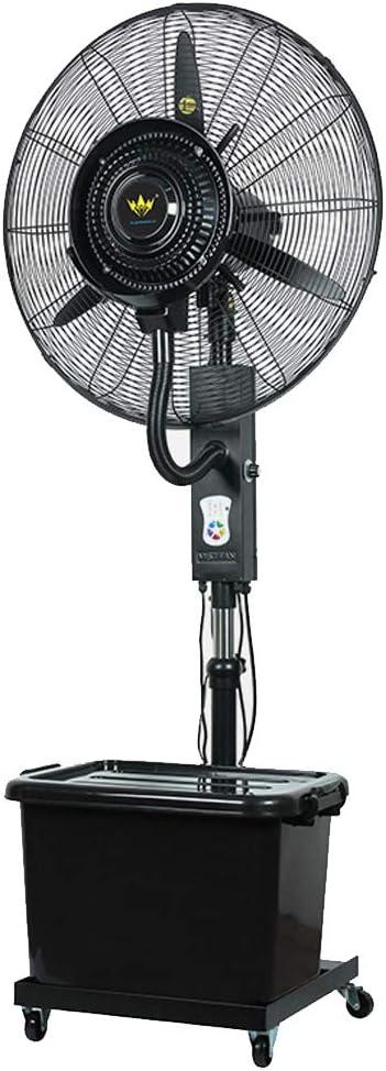 Natliedop Standventilatoren, Weiß, Ventilatoren Nebelventilator, Nebelhornventilator Hochleistungs-Befeuchtungssockel