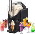 serebrant Eismaschine, 2 L, Grau, Slush Maschine Slush Eis Maschine Slushie Maschine mit 6, Slash Slusheis Maschine für Zuhause mit LED-Display