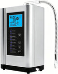 COAKUE Wasseraufbereiter, 8000 Liter, Silber, Alkalischer Wasserionisator, Heimfiltersystem für Wasser mit pH-Wert 3