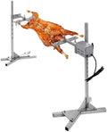 YUEWO Drehspieße, 15 W, Grau, BBQ Grill Rotisserie-Kit Automatisches Universal Rotisserie